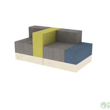 2Scape Sofa in Tidal & Sprout & Forge
