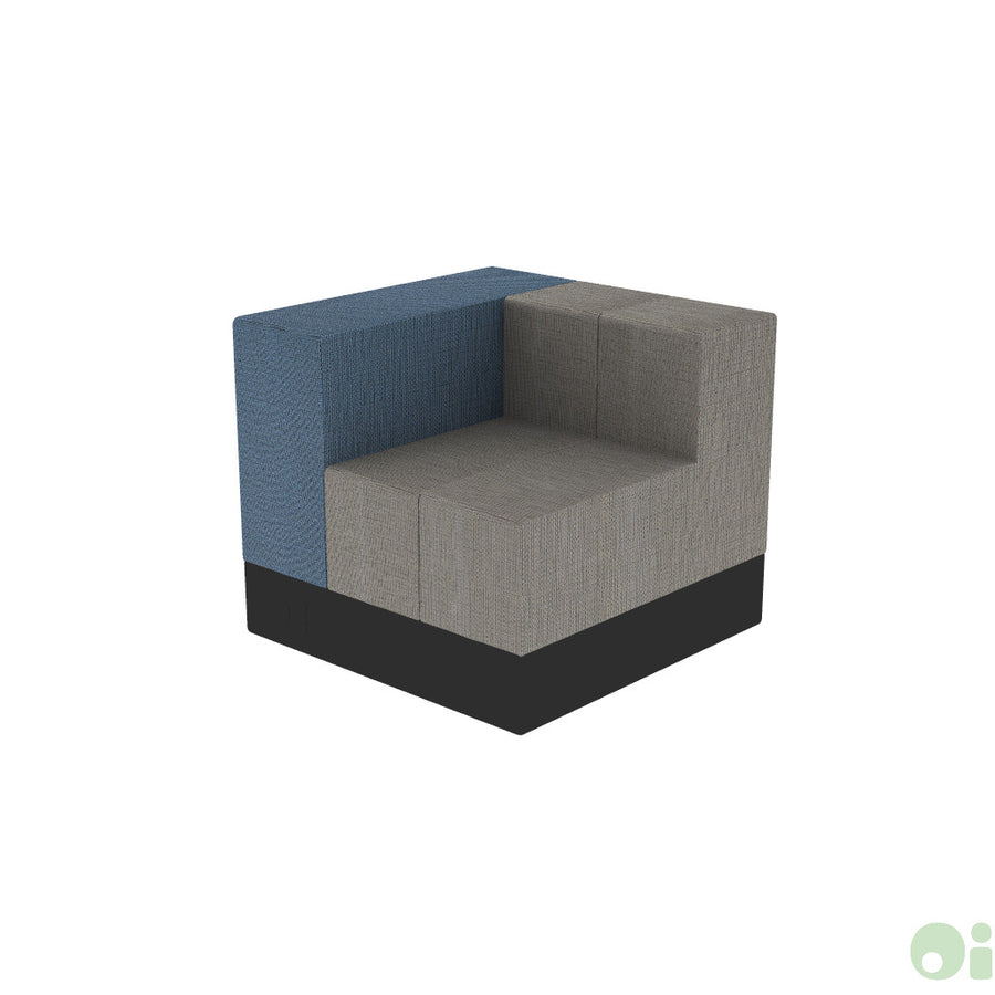 Arm Two Back Cell - Armchair in Tidal & Forge