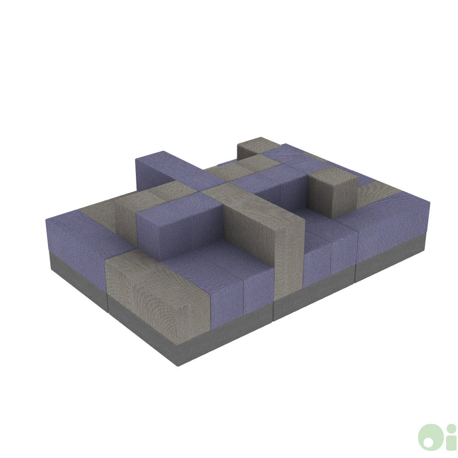 6Scape Lounge Sectional in Myth & Forge