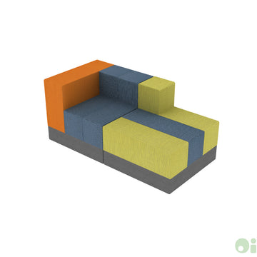 2Scape Sofa in Oriole Tidal and Sprout