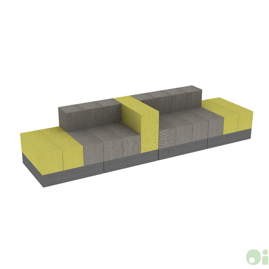 4Scape Commons Bench in Sprout & Forge