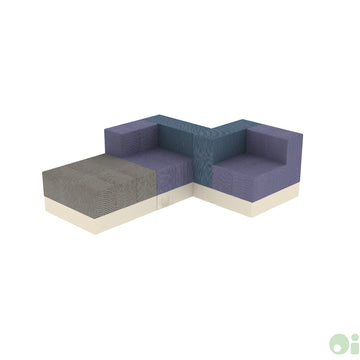 3Scape  Lounge Sectional Layout in Tidal, Forge & Myth