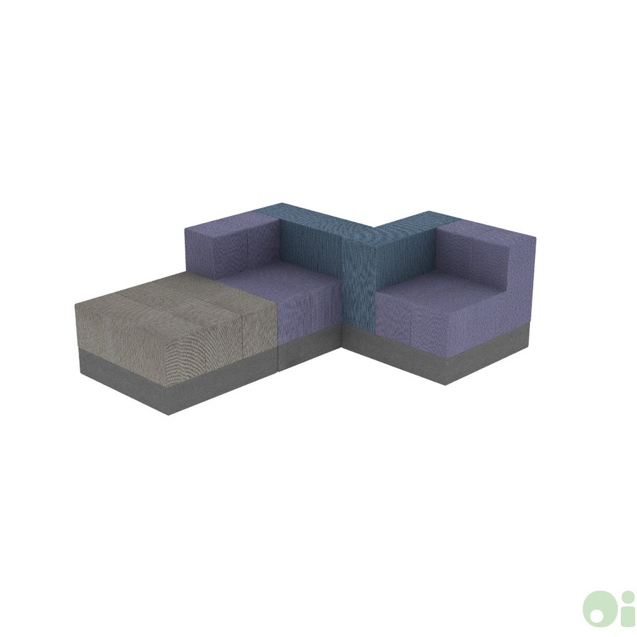 3Scape  Lounge Sectional Layout in Tidal, Forge & Myth