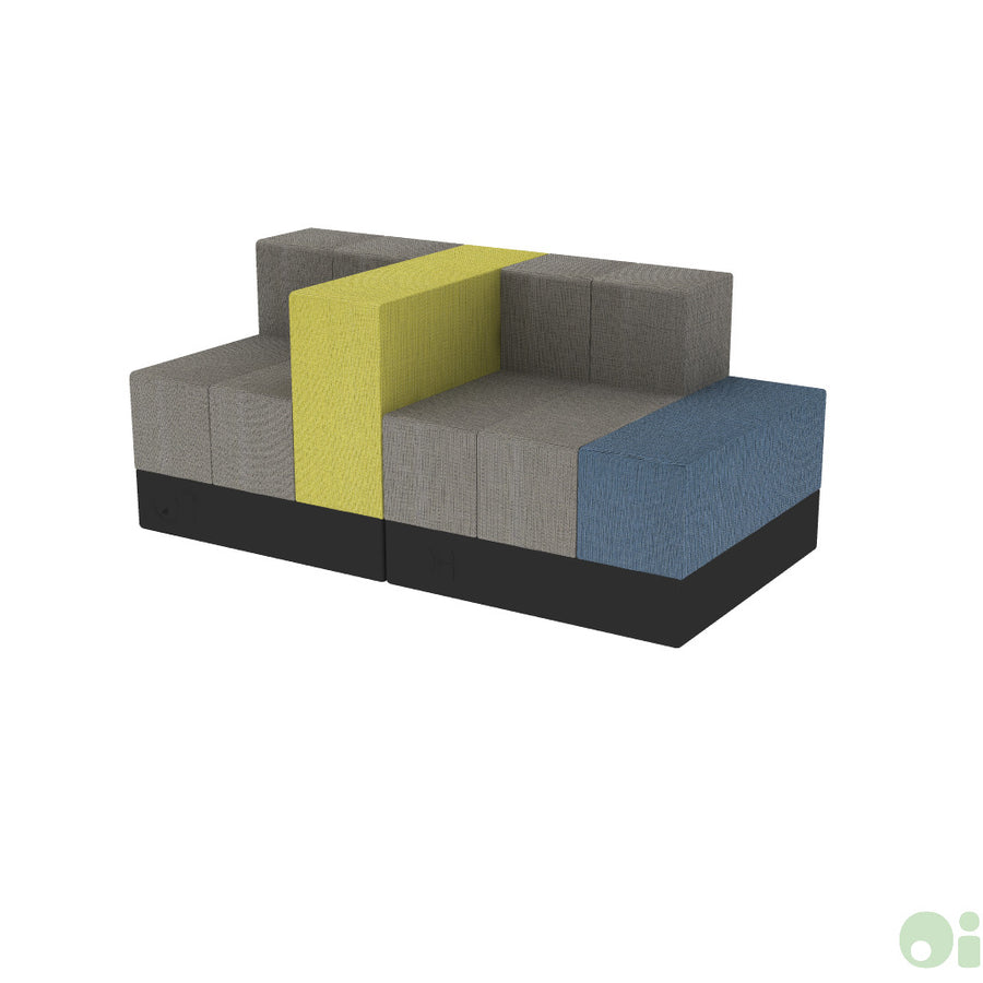 2Scape Sofa in Tidal & Sprout & Forge