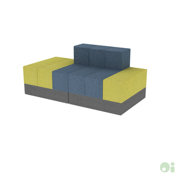 2Scape Sofa in Tidal & Sprout