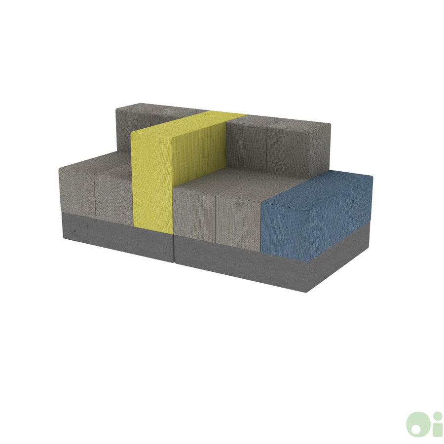 2Scape Sofa in Tidal & Sprout & Forge