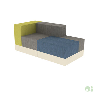 2Scape Sofa in Tidal & Sprout & Forge