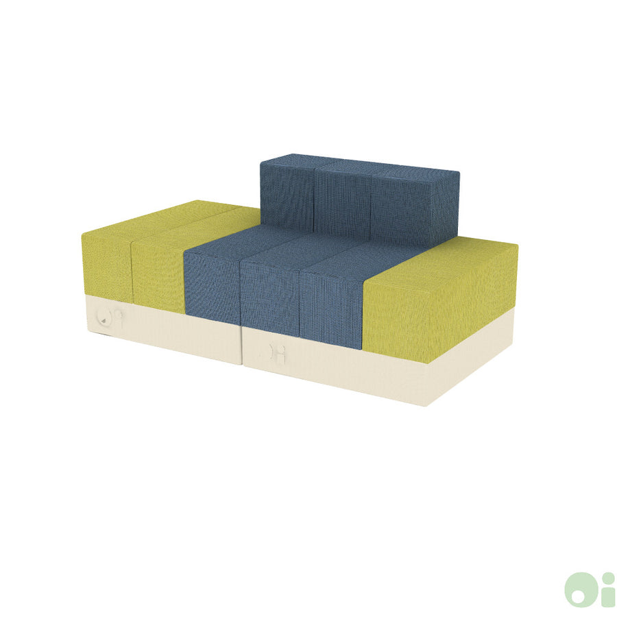 2Scape Sofa in Tidal & Sprout