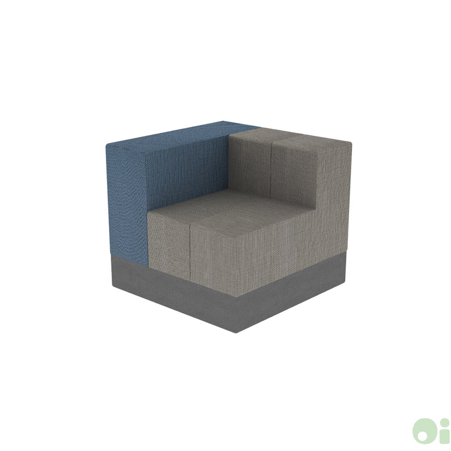 Arm Two Back Cell - Armchair in Tidal & Forge