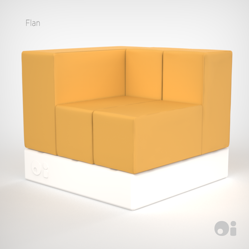 Cellular™ Arm Two Back Cell Arm Chair