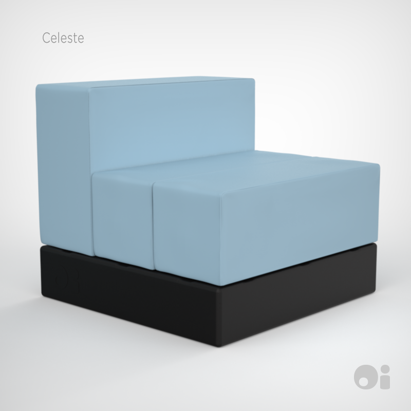 Cellular™ Arm Two Seat Cell Chair