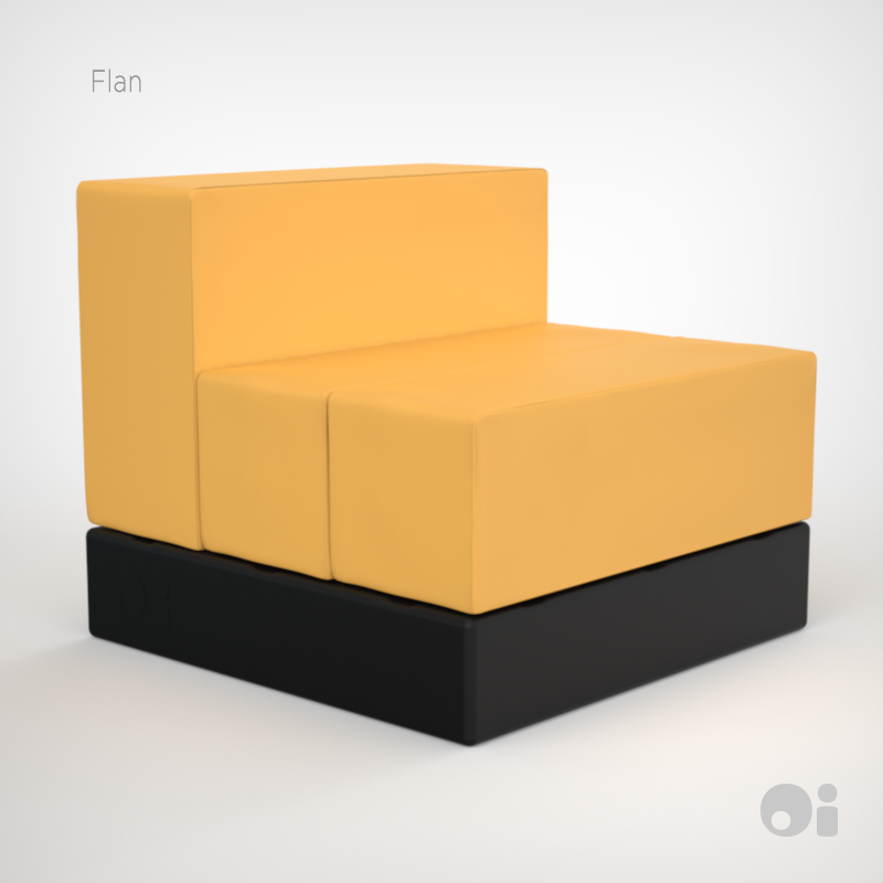 Cellular™ Arm Two Seat Cell Chair