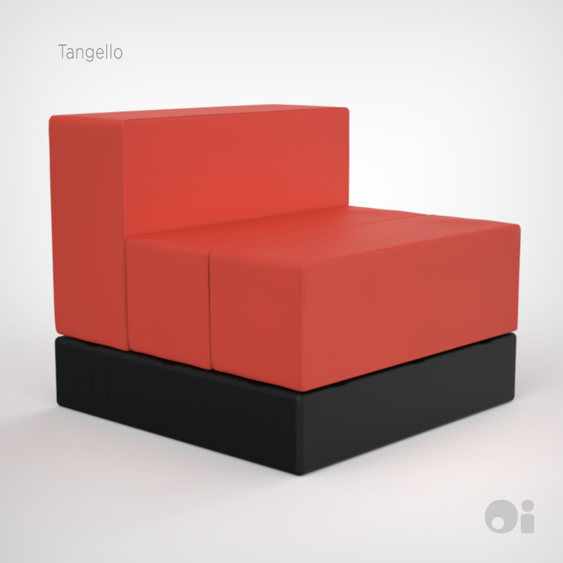 Cellular™ Arm Two Seat Cell Chair