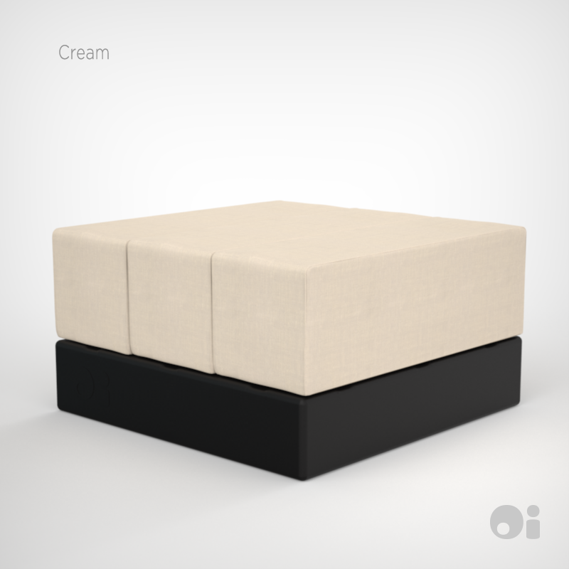 Cellular™ Three Seat Cell Ottoman
